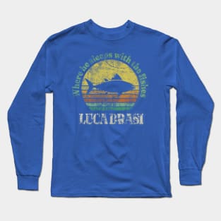 Vintage Luca  Brasi Fish Market -The Godfather Long Sleeve T-Shirt